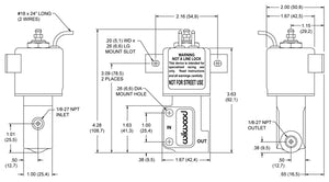 Wilwood Brakes 260-9921 Caliper Line Shut-Off Solenoid||260-9921_1.Jpg||86||w642609921||926171