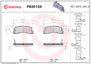 Brembo P83015n Brake Pad||p83015n_2.Jpg||86||brmp83015n||2091754