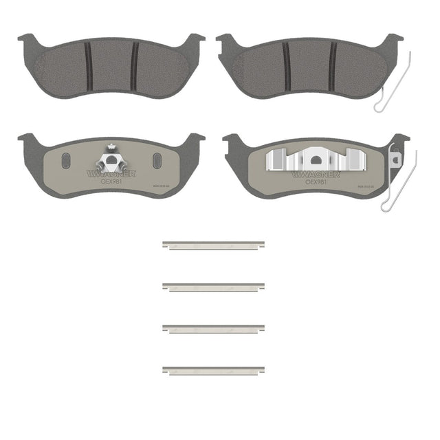 Wagner Brakes Oex981 Brake Pad||oex981.Jpg||85||w66oex981||2222552