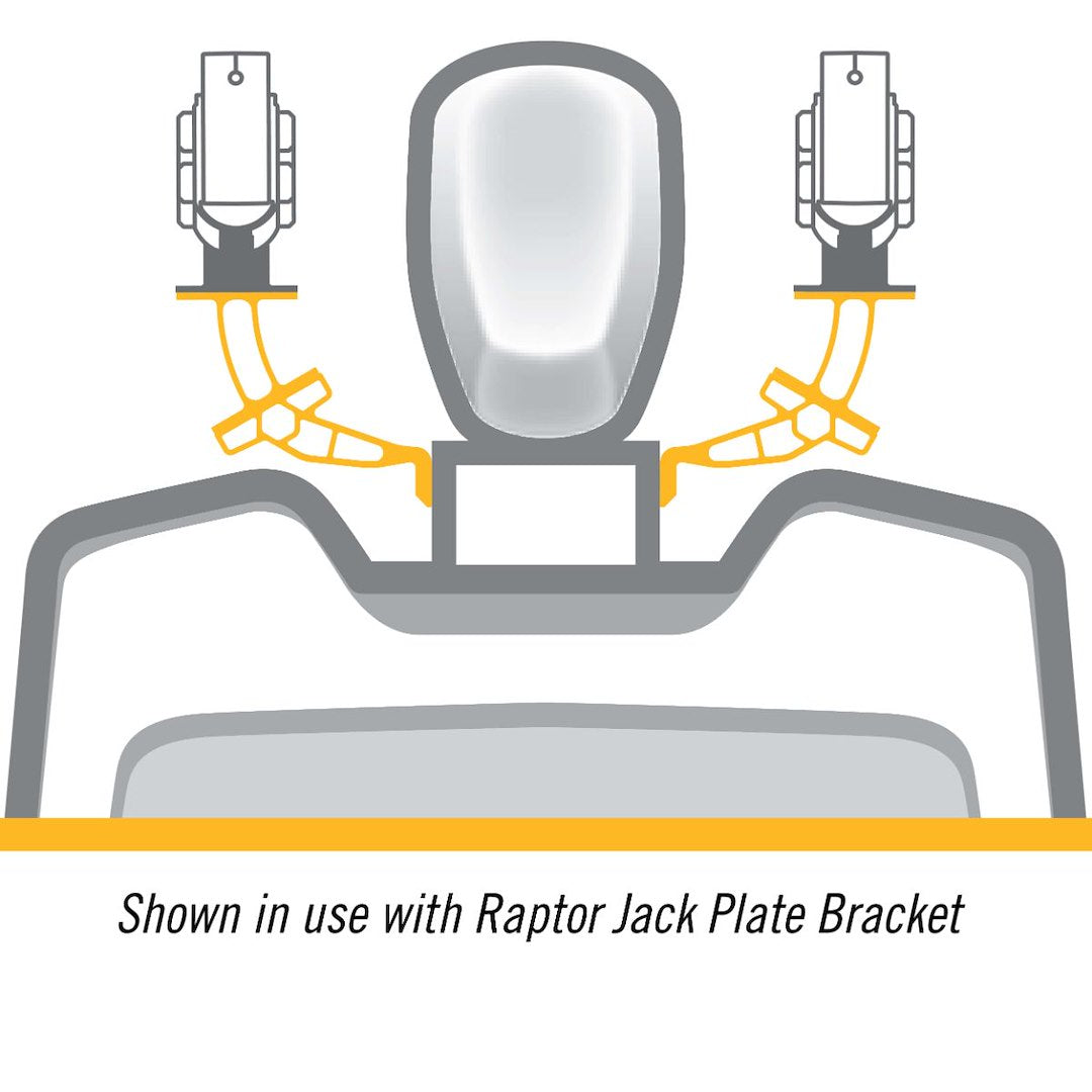 Minn Kota 1810376 Anchor System Mounting Bracket||mk_Raptor_Directanglebracket_Wjackplate.Jpg||89||min1810376||1290200