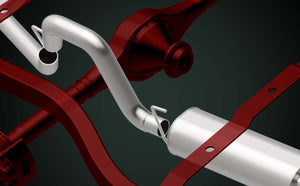 Product of BRE Exhaust 106-0504 Direct-Fit Exhaust Series Cat-Back System Exhaust System Kit 