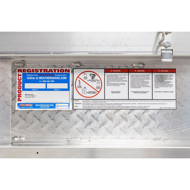 Product of Weather Guard (Werner) 154-0-04  Toolbox 