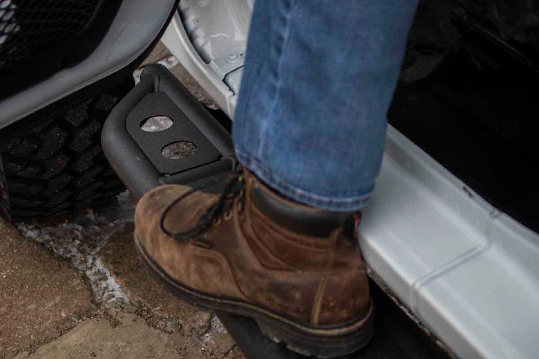 Product of Fishbone Offroad FB23143 Spare Tire Bump Stop Running Board 