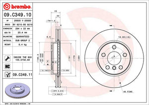 Brembo 09c34911c02 Brake Rotor||09.C349.11_2.Jpg||87||brm09c34911||1267193