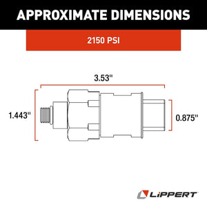 Lippert Components 142927 Leveling System Hydraulic Pressure Switch||142927_2.Jpg||87||m6v142927||1028727