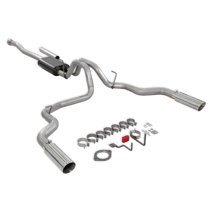 Product of Flowmaster 818148 Force II ® Cat Back System Dual Exhaust System Kit 