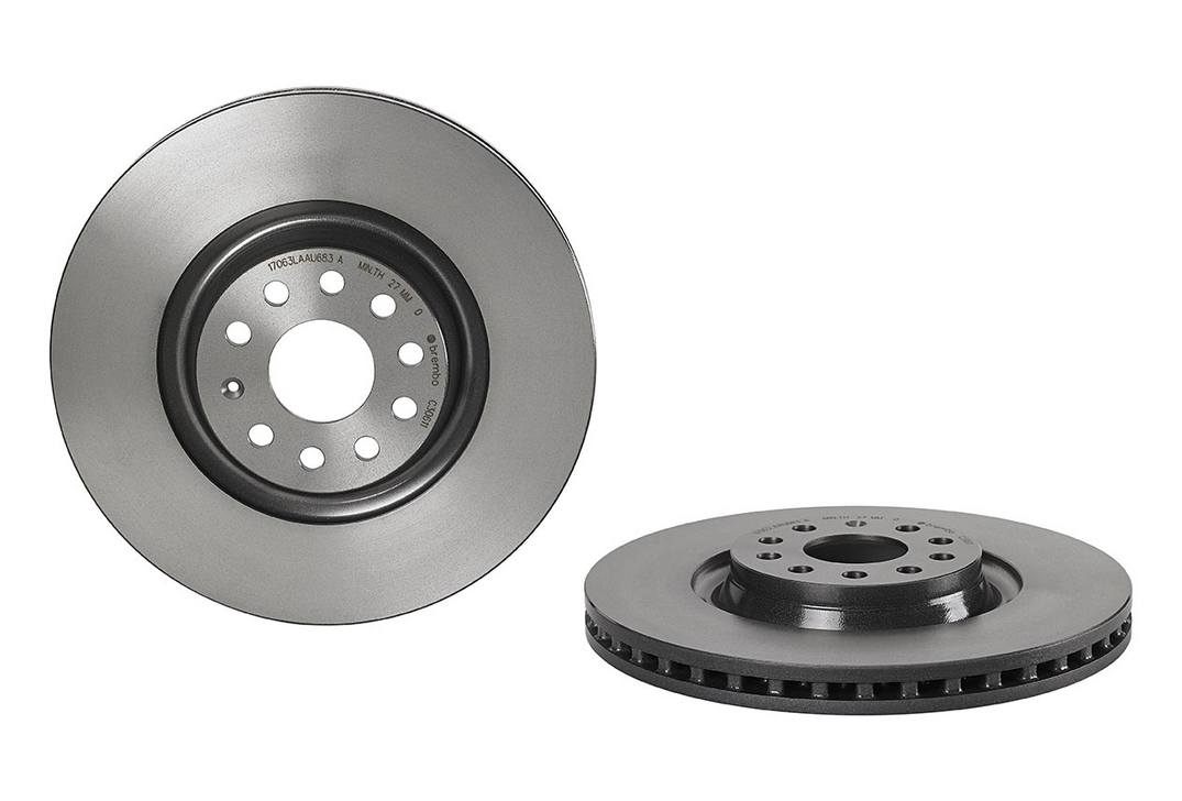 Product of Brembo 09C30611C02 Vented 1 Piece Brake Rotor 