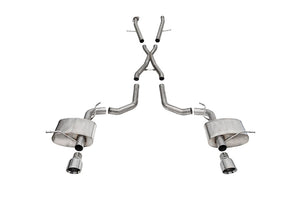 Product of Corsa Performance 21196 Xtreme Cat Back System Dual Exhaust System Kit 