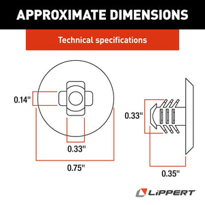Lippert Components 103480 Slide Out Friction Pad||103480_1.Jpg||85||m6v103480||1265103