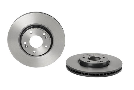 Product of Brembo 09A53211C02 Vented 1 Piece Brake Rotor 