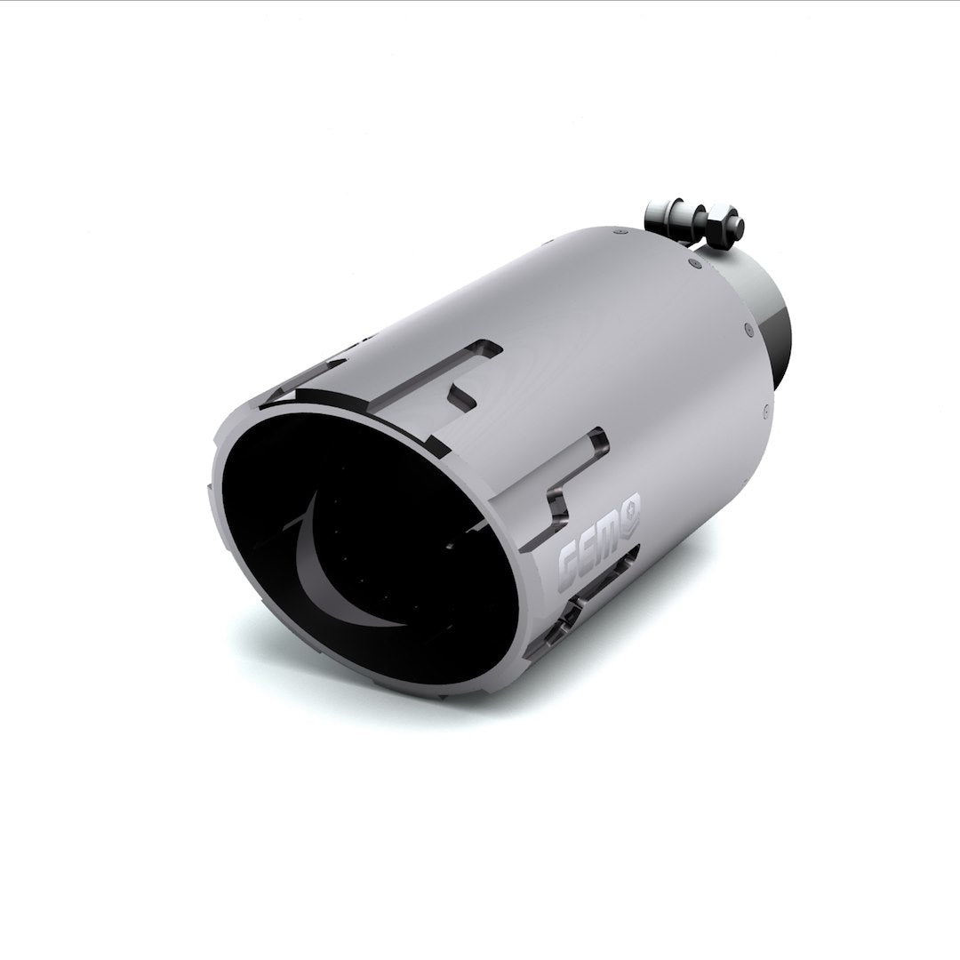 Gem Tube Products B02305 Exhaust Tail Pipe Tip||hammer Chrome Single.Jpg||85||gemb02305||1202669