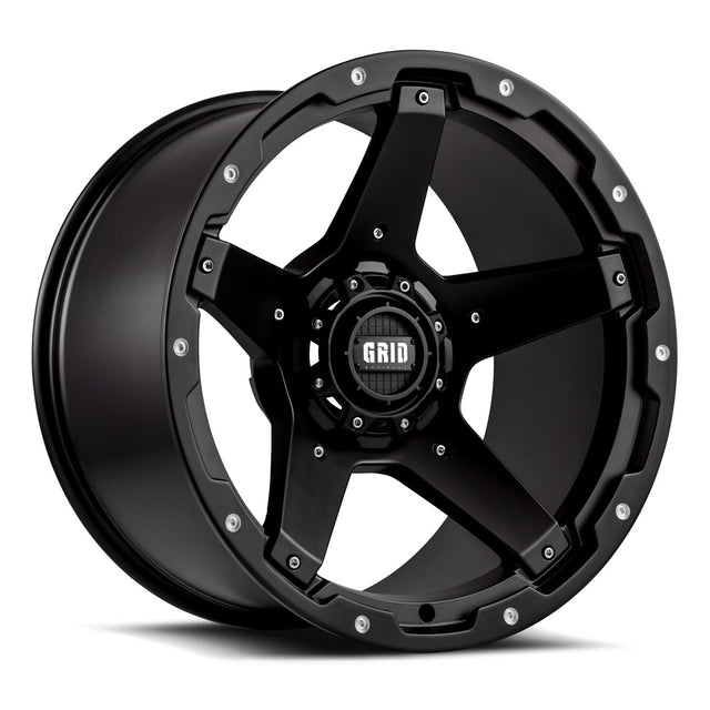 Product of Grid Wheels 20x12 Black Wheel - Not Applicable Bolt Pattern 