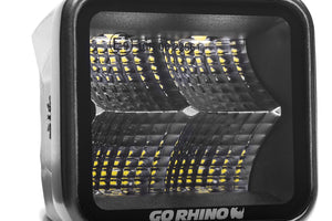 Go Rhino 750200321fcs Driving/ Fog Light||go-Rhino-Blackout-Series-2x2-750200321fcs-Onwhite-1064.Jpg||89||g260200321fcs||904550