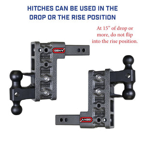 Product of Gen-Y Hitch GH-1624 Receiver Trailer Hitch Ball Mount 