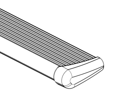 Amp Research 190319912 Running Board End Cap||190319912.Jpg||85||amp190319912||1510480