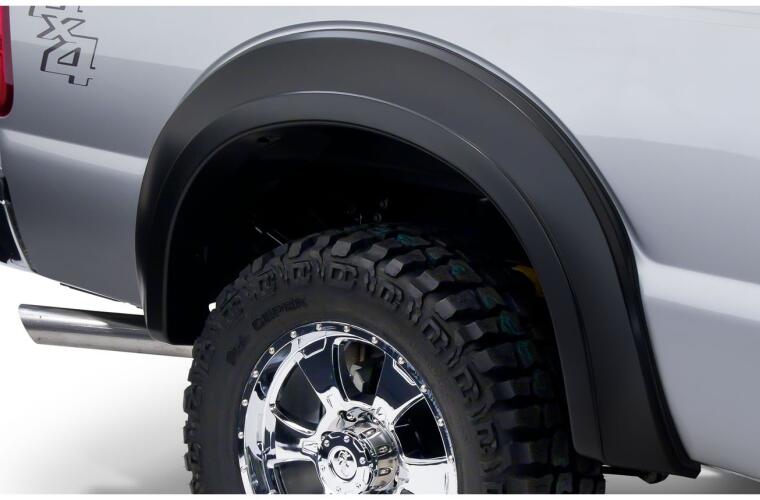 Product of Bushwacker 20932-02 Non-Exposed Fasteners Black Fender Flare - Set Of 4 