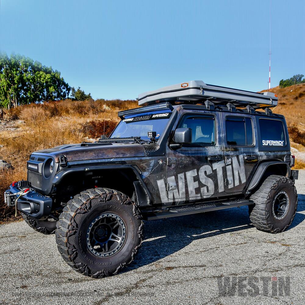 Product of Westin Automotive 28-51315 R5 Series Nerf Bar With Surface Steps 