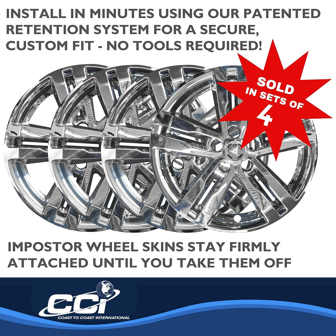 Product of Coast To Coast IMP449X Silver Set Of 4 