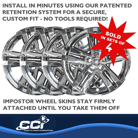 Product of Coast To Coast IMP449X Silver Set Of 4 