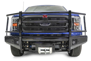 Product of Fab Fours FF21-K5060-1 Black Steel Steel Gloss Powder Coated Bumper 