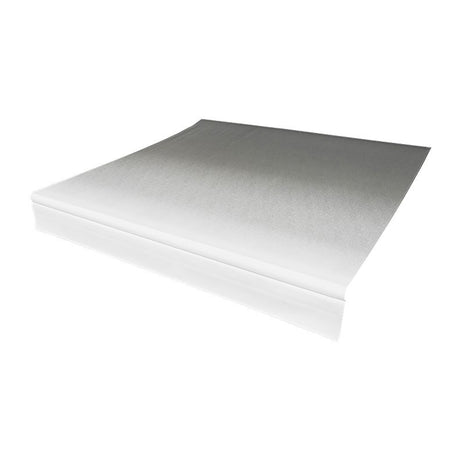Product of Lippert Components V000519447 Black/ Gray/ Silver RV Patio Vinyl Awning Fabric 