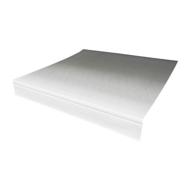 Product of Lippert Components V000519447 Black/ Gray/ Silver RV Patio Vinyl Awning Fabric 