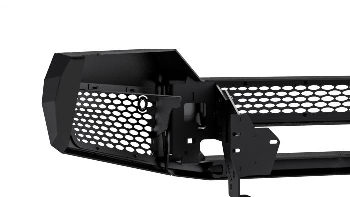 Product of Ranch Hand MFT16MBMN Midnight Series Steel Matte Powder Coated Bumper 