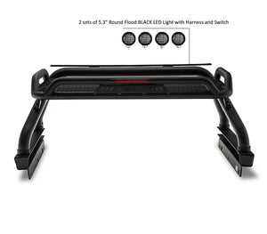 Product of Black Horse Offroad ATRB5BK-PLFB  Truck Bed Bar 
