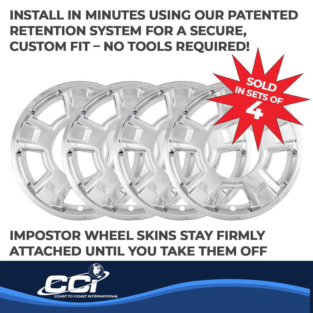 Product of Coast To Coast IWCIMP326X Silver Set Of 4 