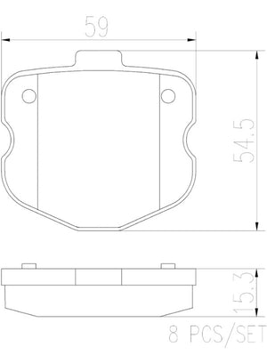 Brembo P10067n Brake Pad||p10067n_R.Jpg||86||brmp10067n||2091657