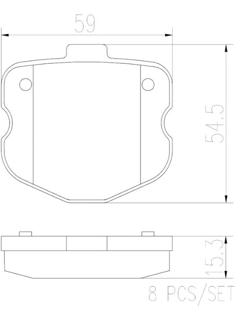 Brembo P10067n Brake Pad||p10067n_R.Jpg||86||brmp10067n||2091657