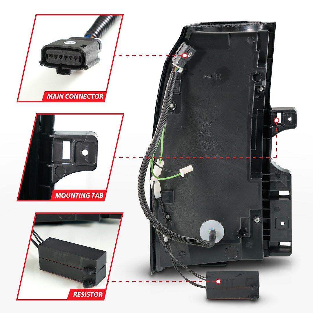 Product of ANZO USA 311468 Tail Light Assembly 