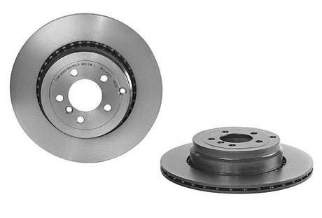 Product of Brembo 09A77211C02 Vented 1 Piece Brake Rotor 