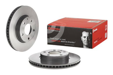 Product of Brembo 09C65111C02 Vented 1 Piece Brake Rotor 