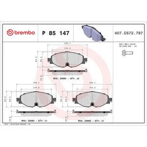 Brembo P85147 Brake Pad||p85147_Drw.Jpg||88||brmp85147||1754769