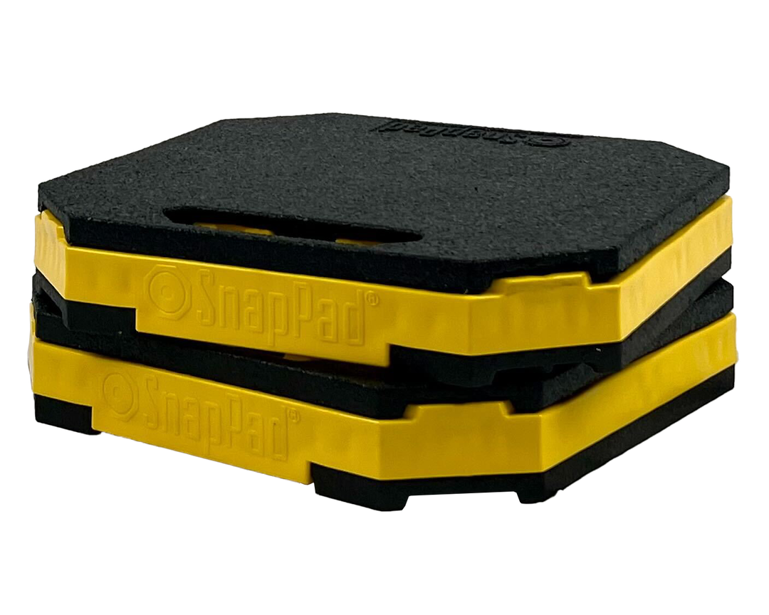 Snappad Stk2-Yellow Trailer Stabilizer Jack Stand Pad||onwhite-Yellow2pk.Png||85||sntk2yellow||1745402