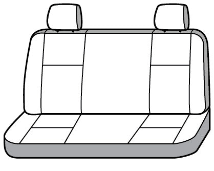 Product of Covercraft SS8376PCGY SeatSaver® Gray Polycotton Seat Cover 