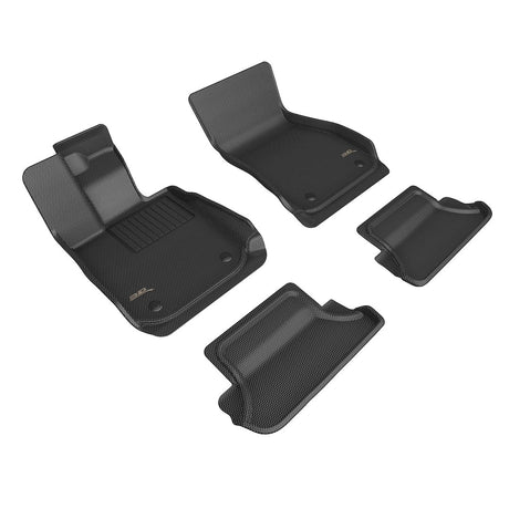 Product of 3D Mats KAGU L1BM11001509 Black Thermoplastic Rubber Of Carbon Fiber Texture Floor Liner 