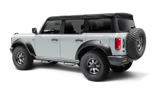 Product of N-Fab F2172B-TX W2W Series Nerf Bar With Drop Down Steps 