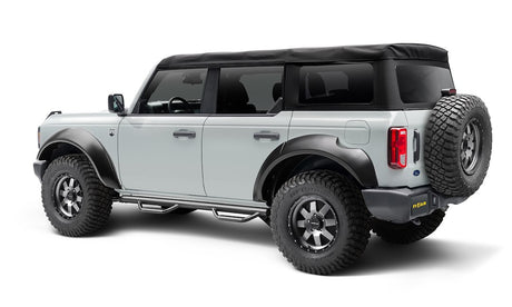Product of N-Fab F2172B-TX W2W Series Nerf Bar With Drop Down Steps 