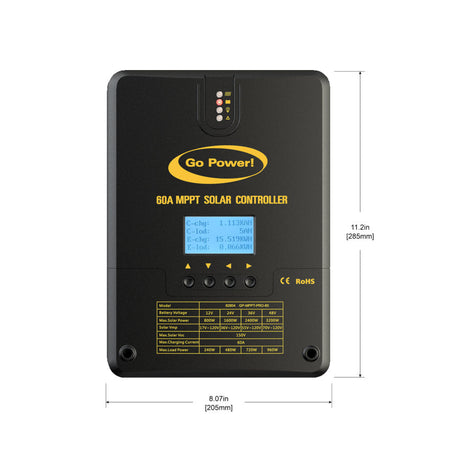 Go Power Gp-Mppt-Pro-60 Battery Charger Controller||||86||g7582804||2020000