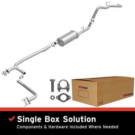 Product of BRE Exhaust 106-0144 Direct-Fit Exhaust Series Cat-Back System Exhaust System Kit 