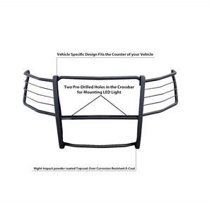 Product of Black Horse Offroad 17GT29MA Grille Guard Modular Black Powder Coated 