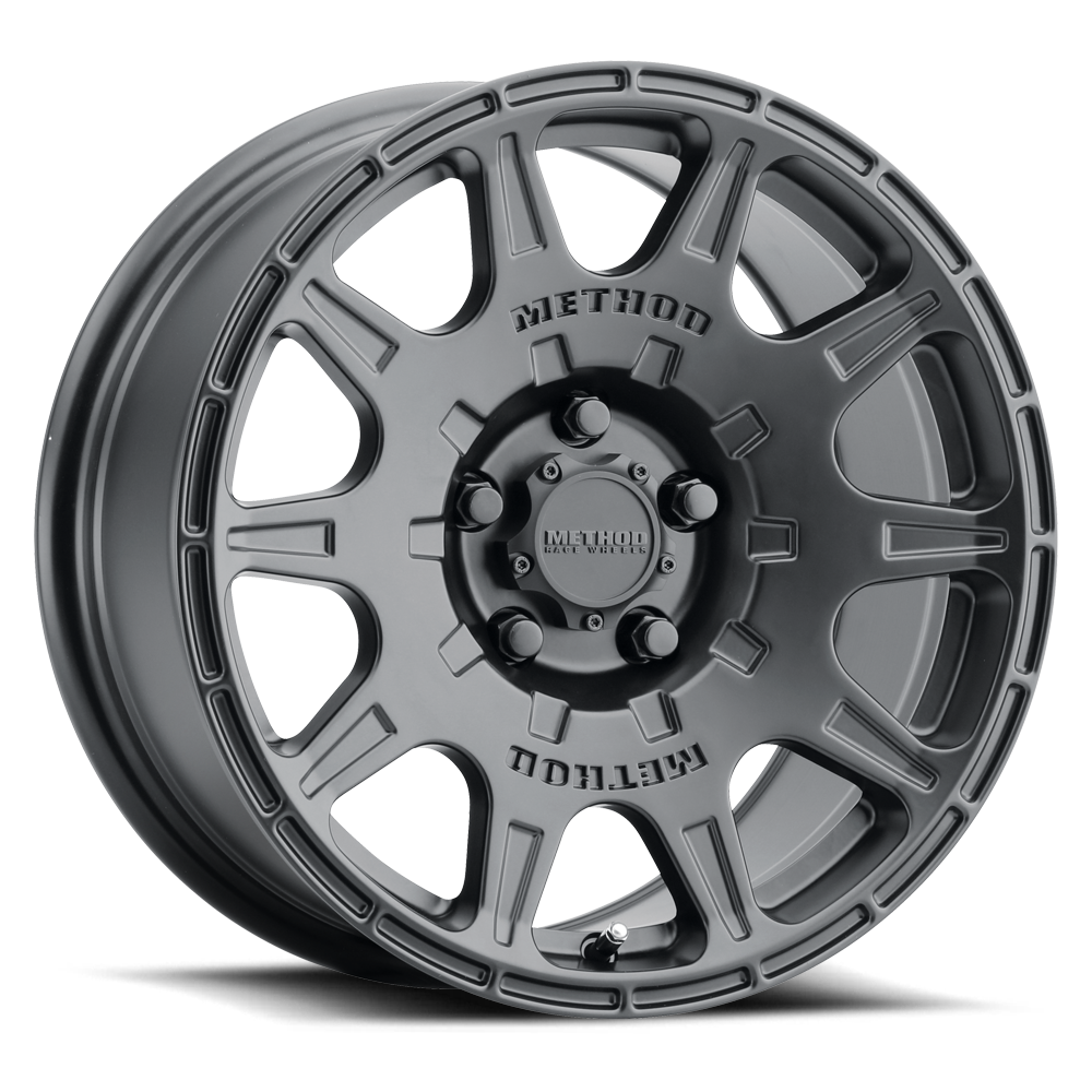 Product of Method Race Wheels 17x8 Black Wheel - 5x4.25 Bolt Pattern 