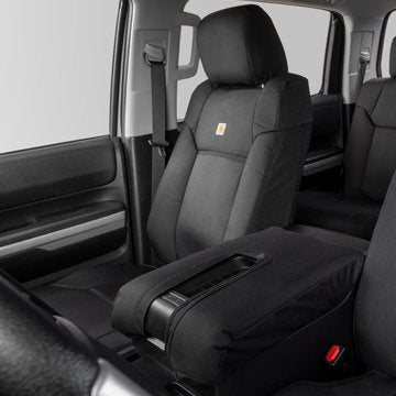 Product of Covercraft GTF636ABCOBK Carhartt® PrecisionFit® Black 1000 Denier Nylon Seat Cover 