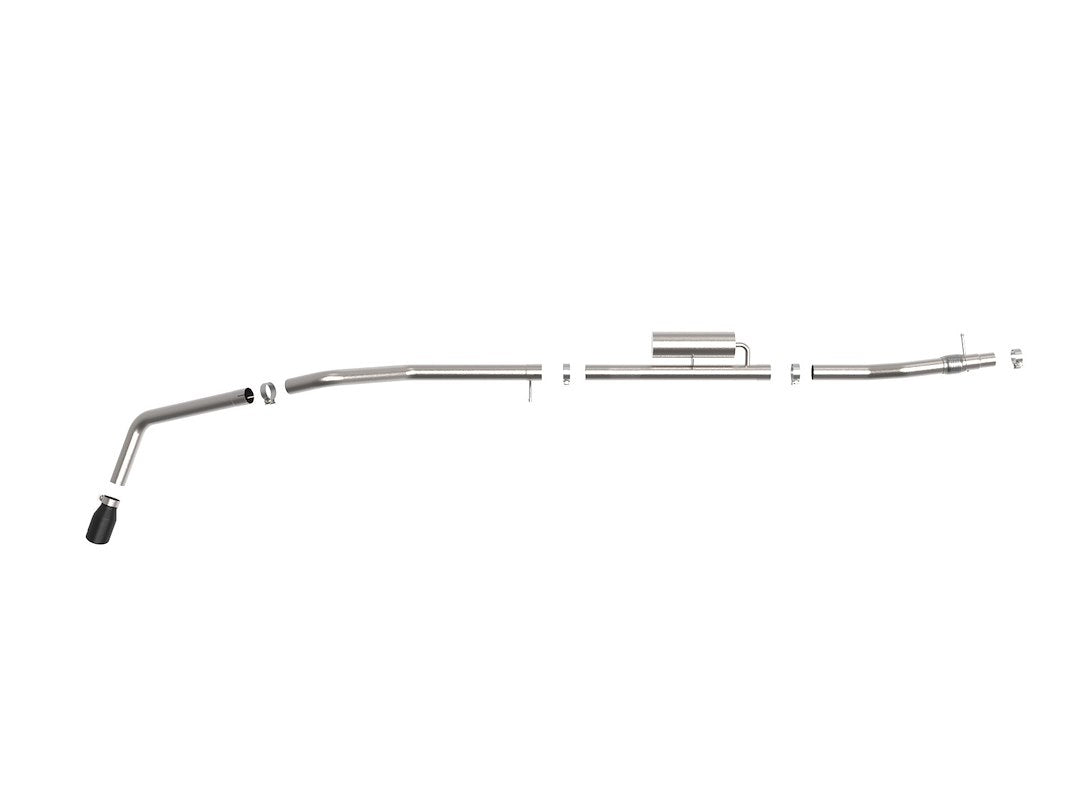 Product of Advanced FLOW Engineering 49-43118-B Rebel Cat-Back System Single Exhaust System Kit 
