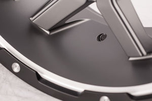 Product of Grid Wheels 18x9 Anthracite Gray With Black Lip Wheel - Not Applicable Bolt Pattern 