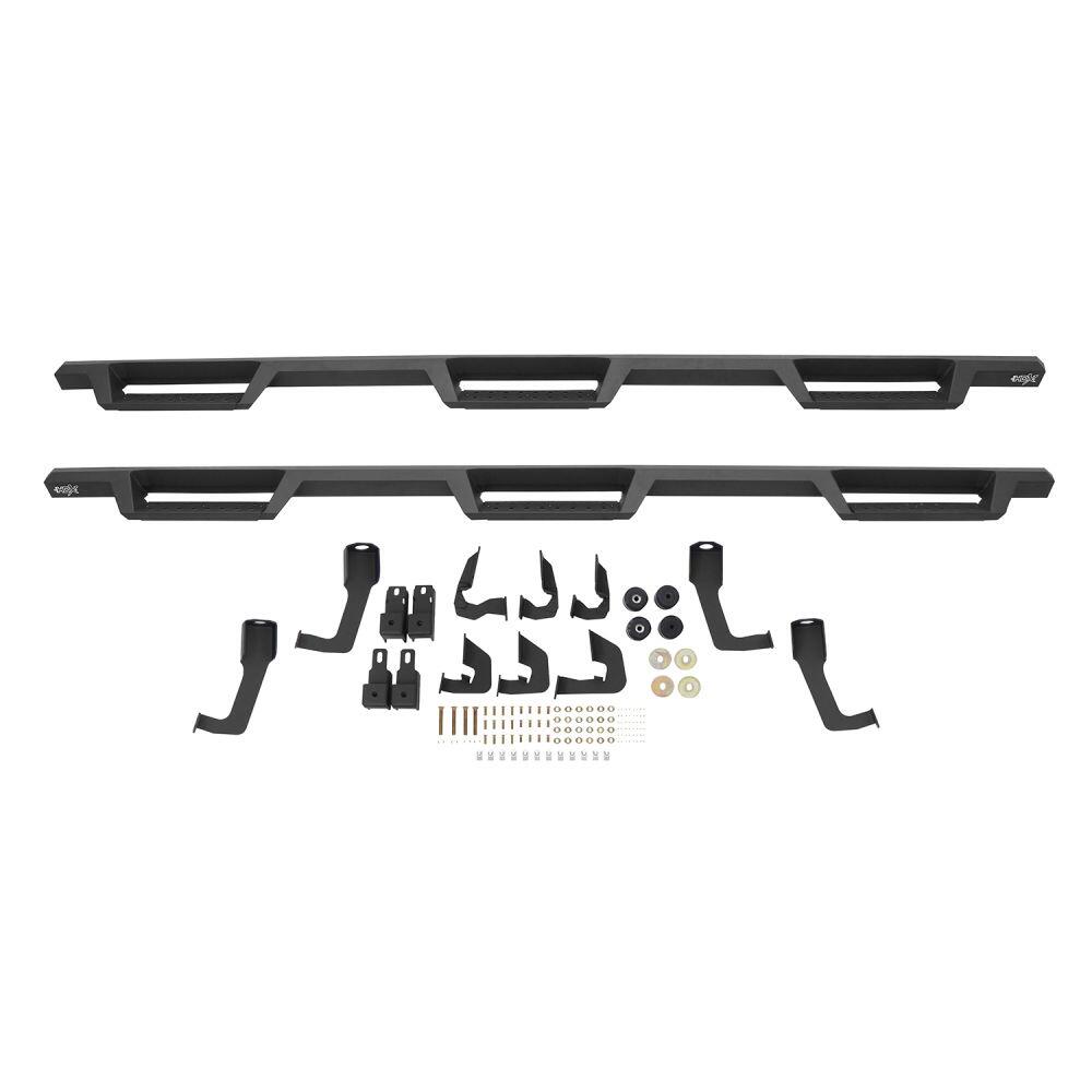 Product of Westin Automotive 56-534335 Black Powder Coated Square Nerf Bar - Truck Wheel To Wheel 