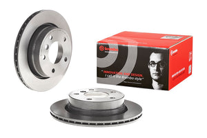 Product of Brembo 09772711C02 Vented 1 Piece Brake Rotor 
