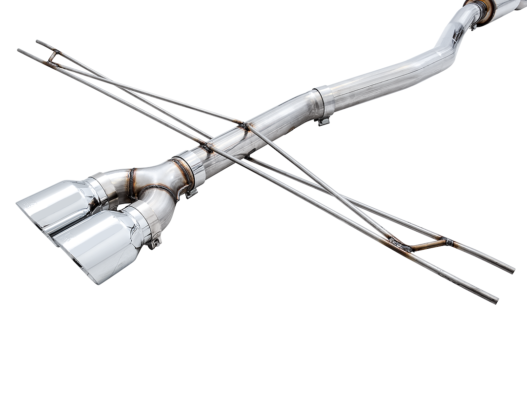 Product of AWE Tuning 3020-32052 Track Edition Cat-Back System Single Exhaust System Kit 